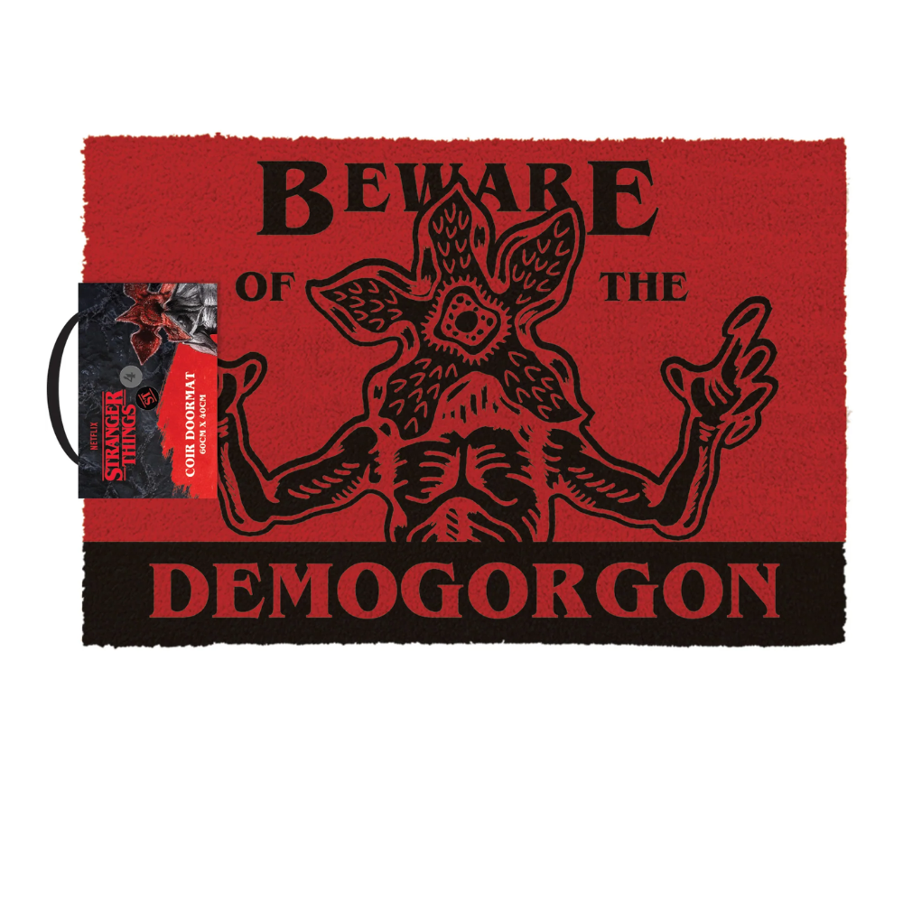 Stranger Things 4 Beware Of The Demogorgon Doormat
