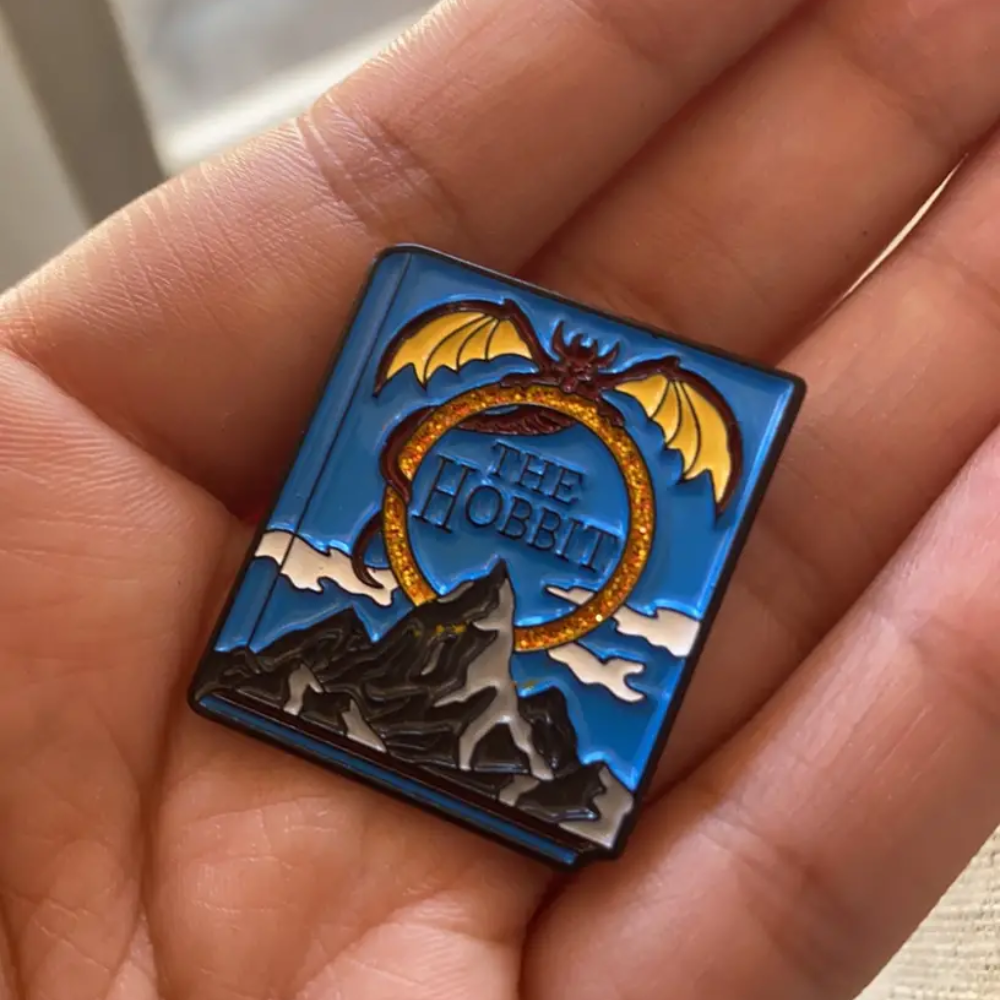 The Hobbit Inspired Book Pin