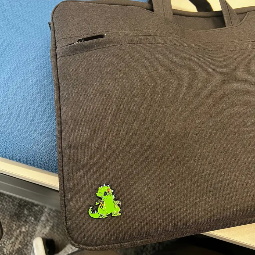 Reptar Rugrats Dinosaur Godzilla Pin
