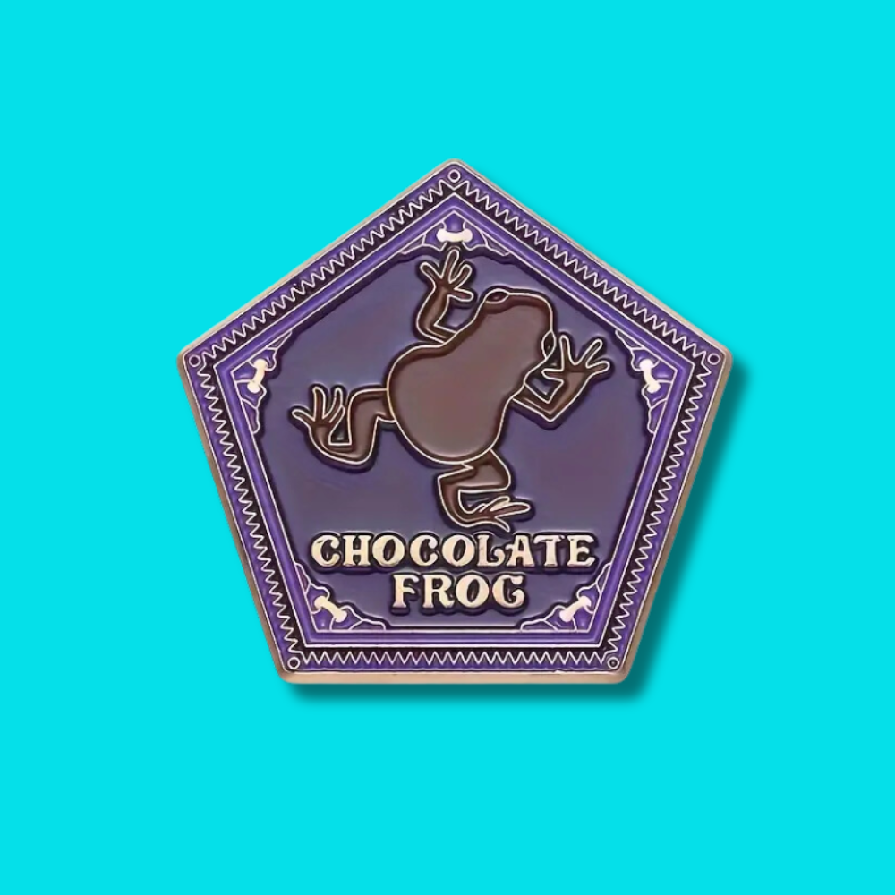 Chocolate Frog Harry Potter Inspired Pin