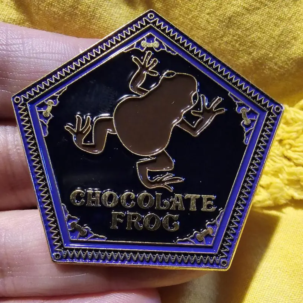 Chocolate Frog Harry Potter Inspired Pin