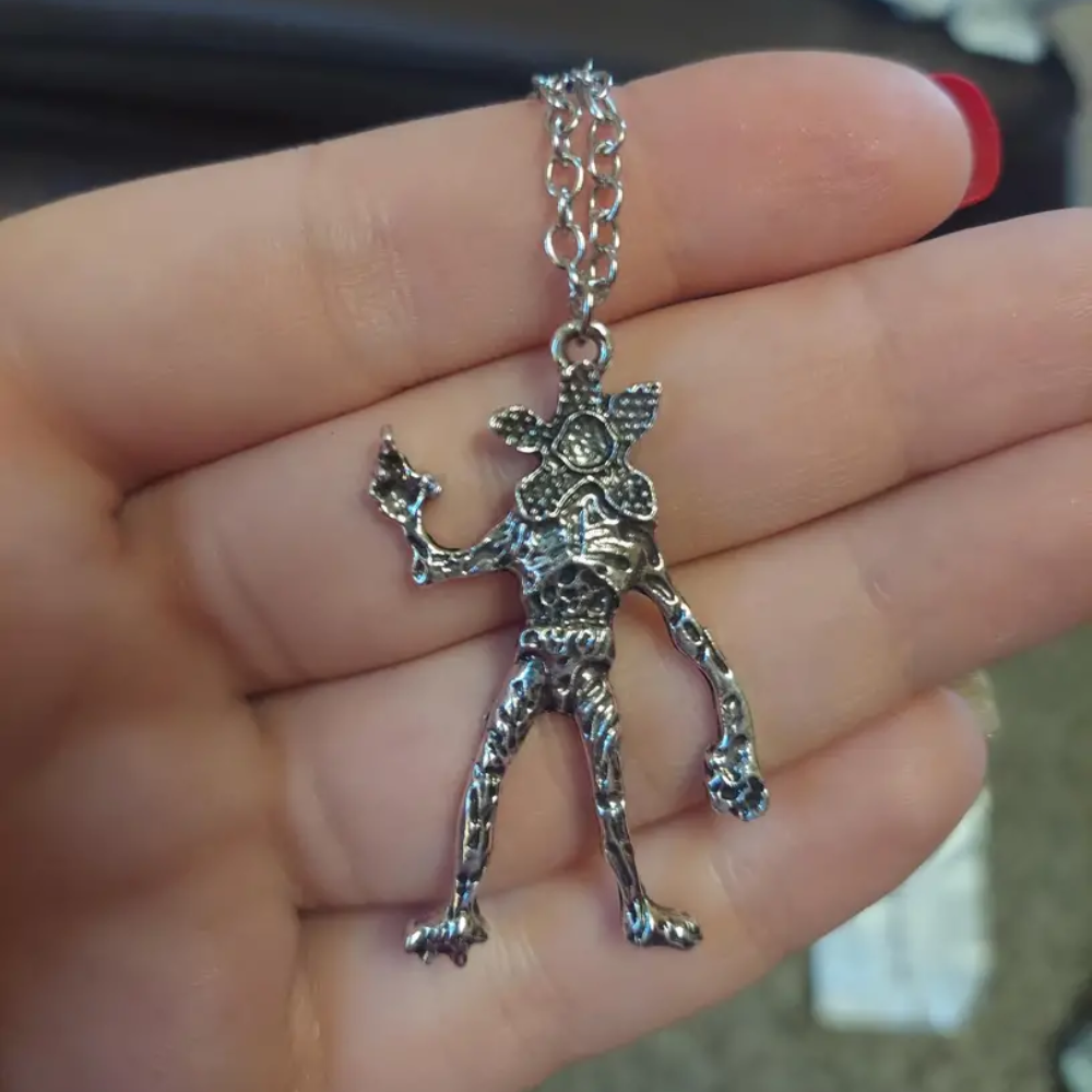 Demogorgon Stranger Things Inspired Pendant Necklace