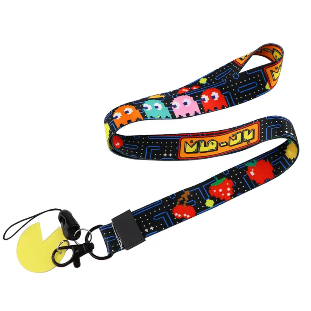 Pac Man Lanyard
