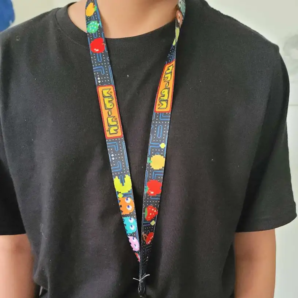 Pac Man Lanyard