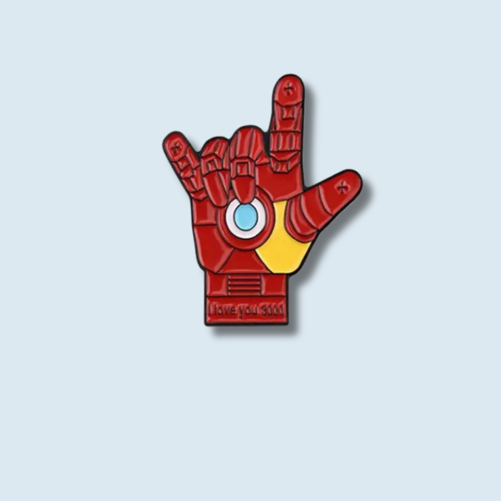 Iron Man Hand Pin