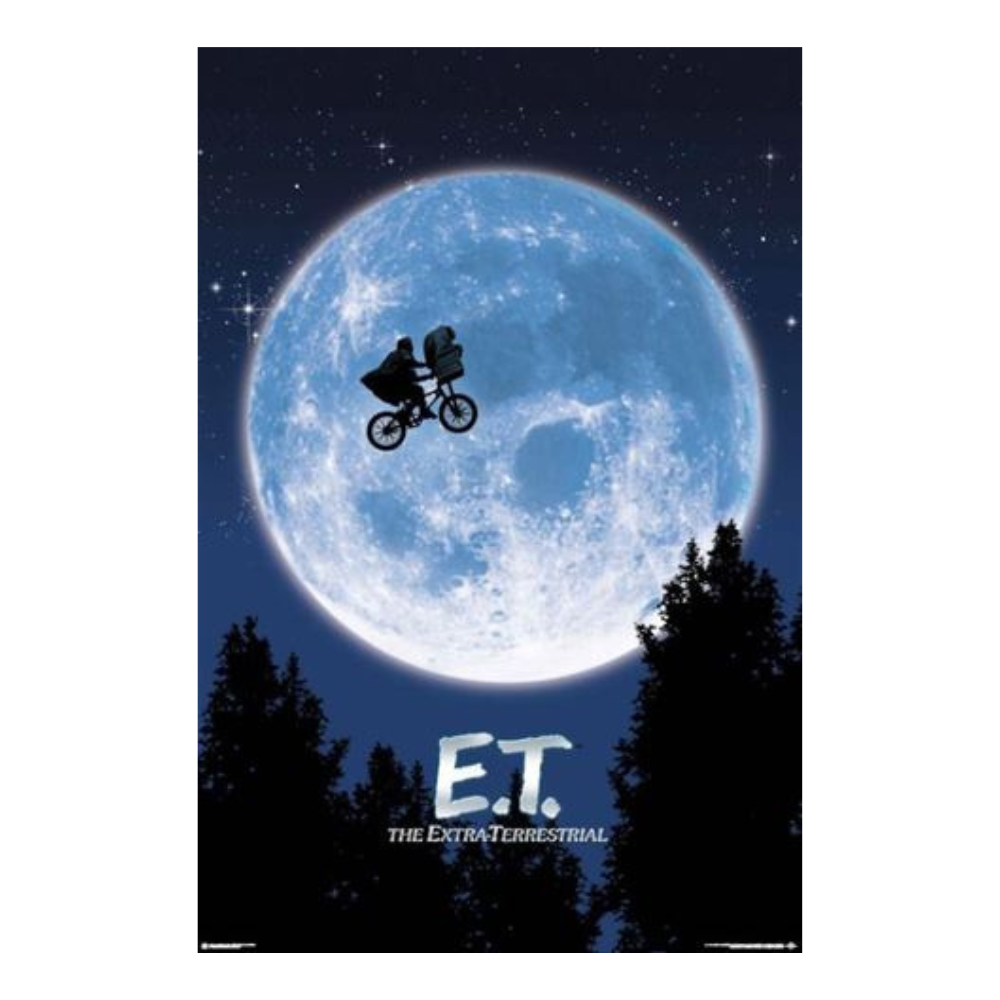 E.T. The Extra-Terrestrial Bike Over The Moon Maxi Poster