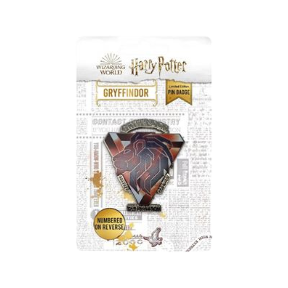 Harry Potter Gryffindor House Crest Limited Edition Pin Badge