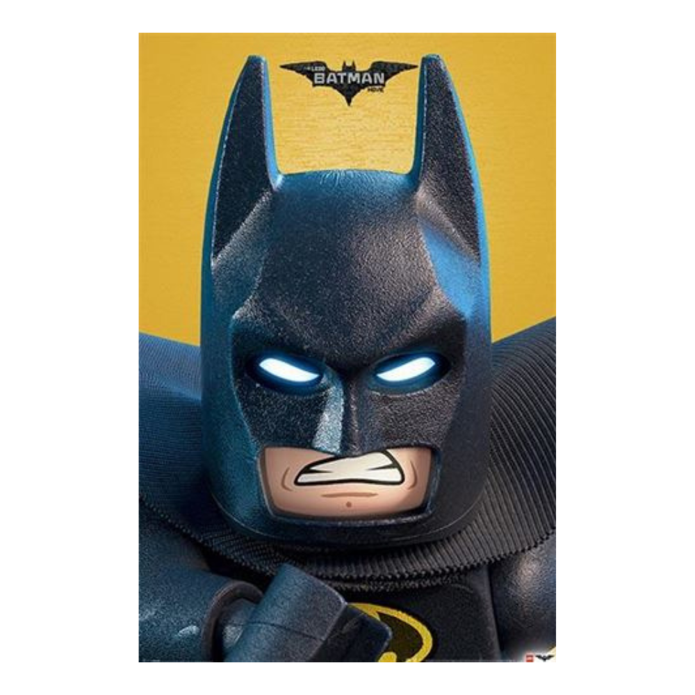 Lego Batman Movie Batman Face Maxi Poster