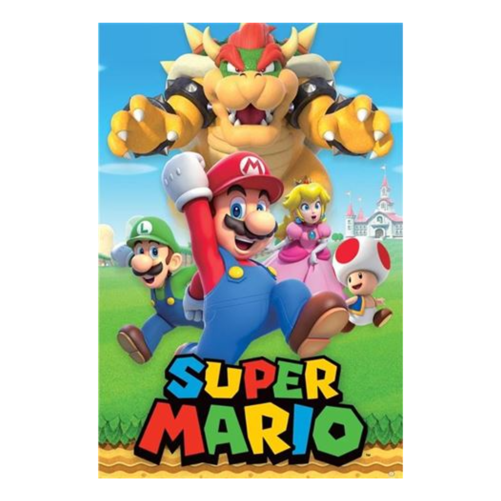 Super Mario Bowser Maxi Poster