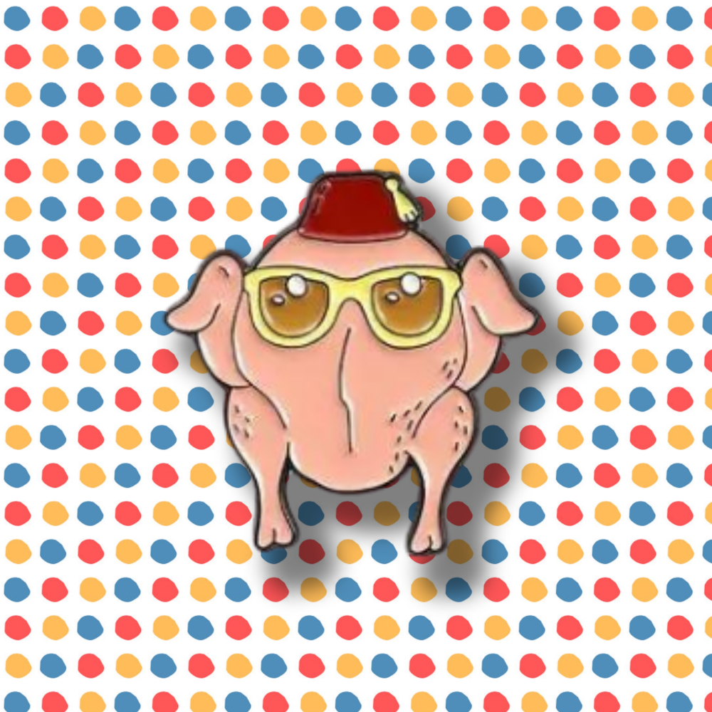 Friends Turkey Pin