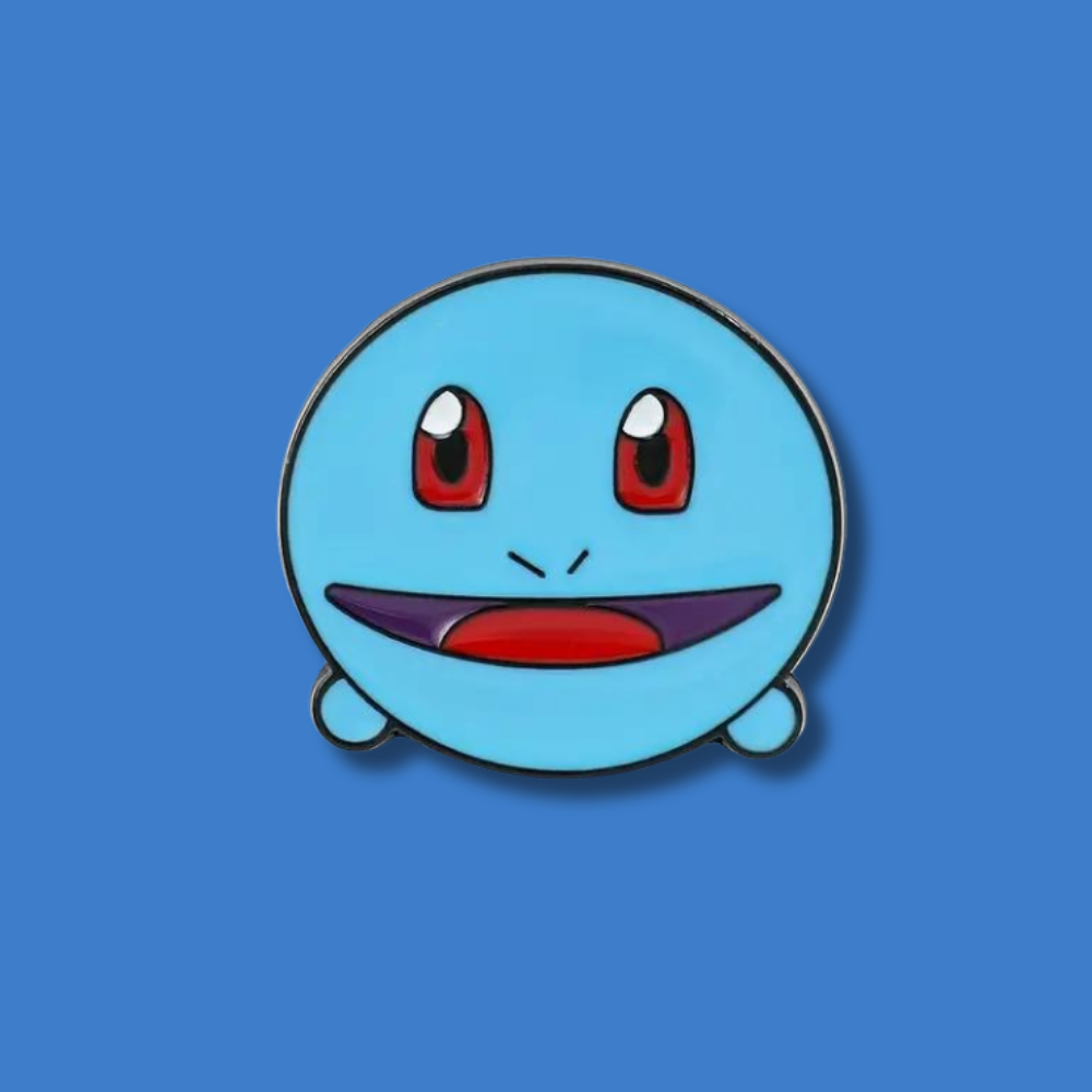 Squirtle Pokemon Face Pin