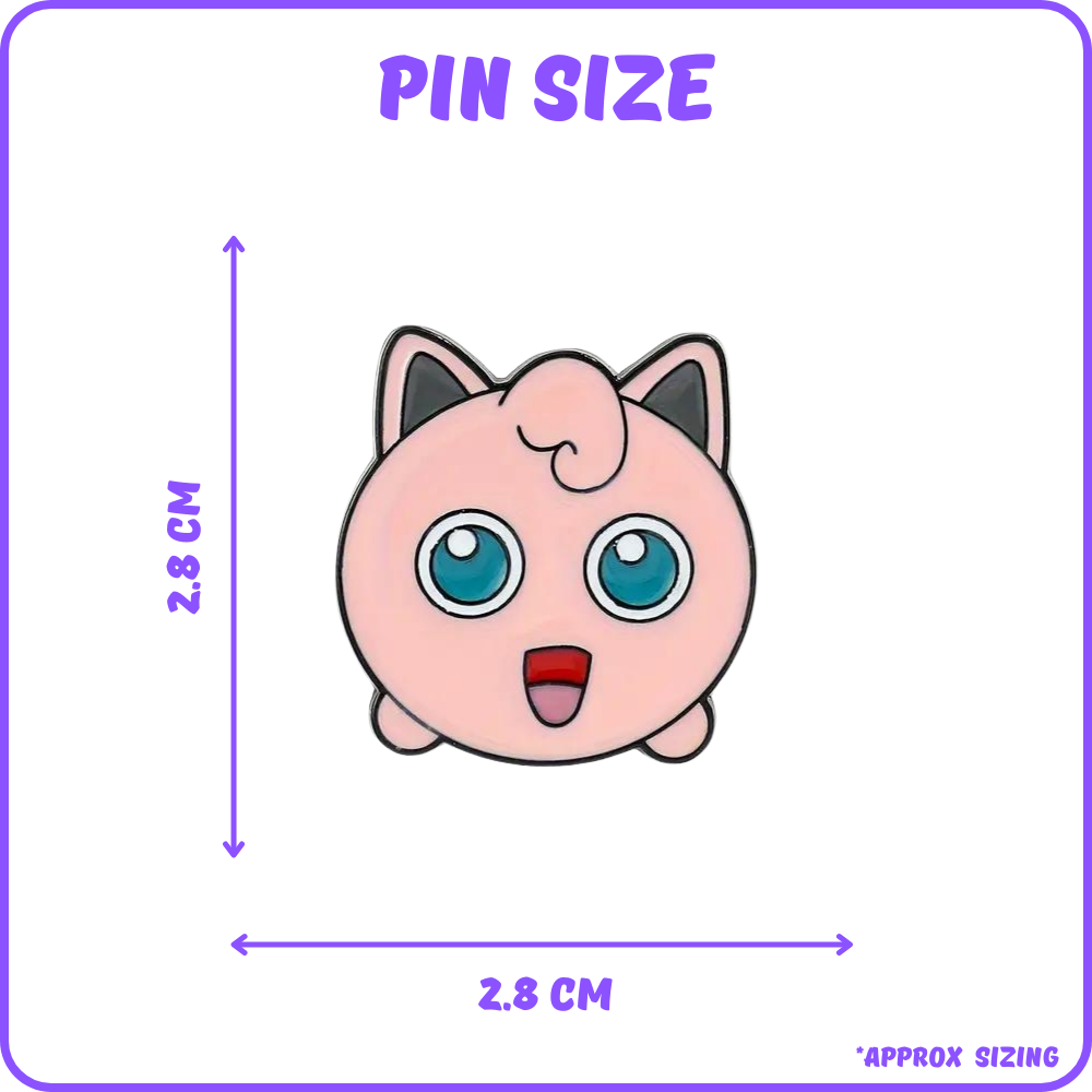 Pokemon Face 3 Pin Set