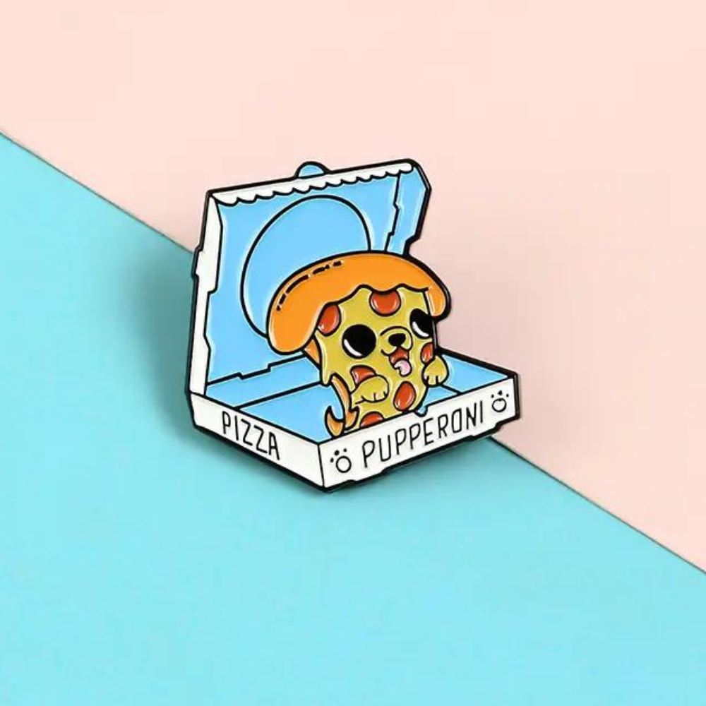 Pizza Pupperoni Pin