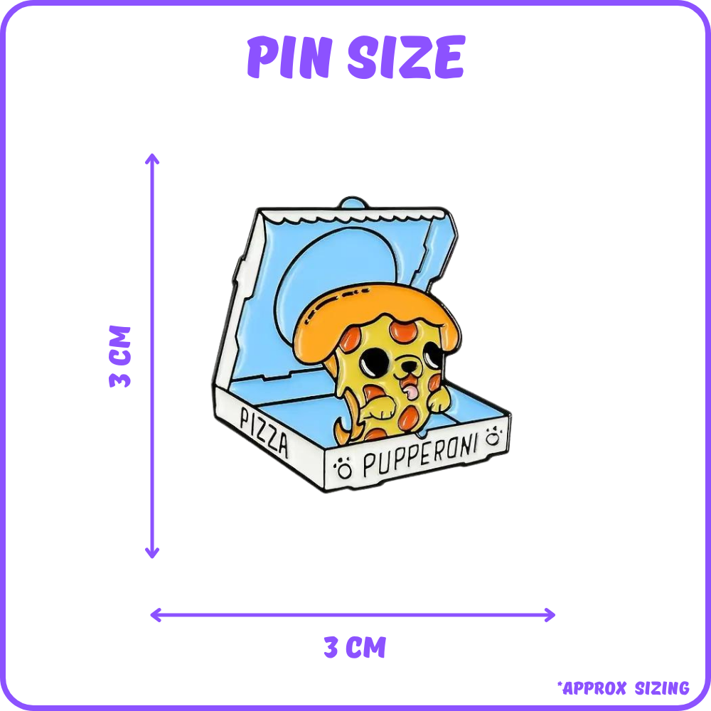 Pizza Pupperoni Pin