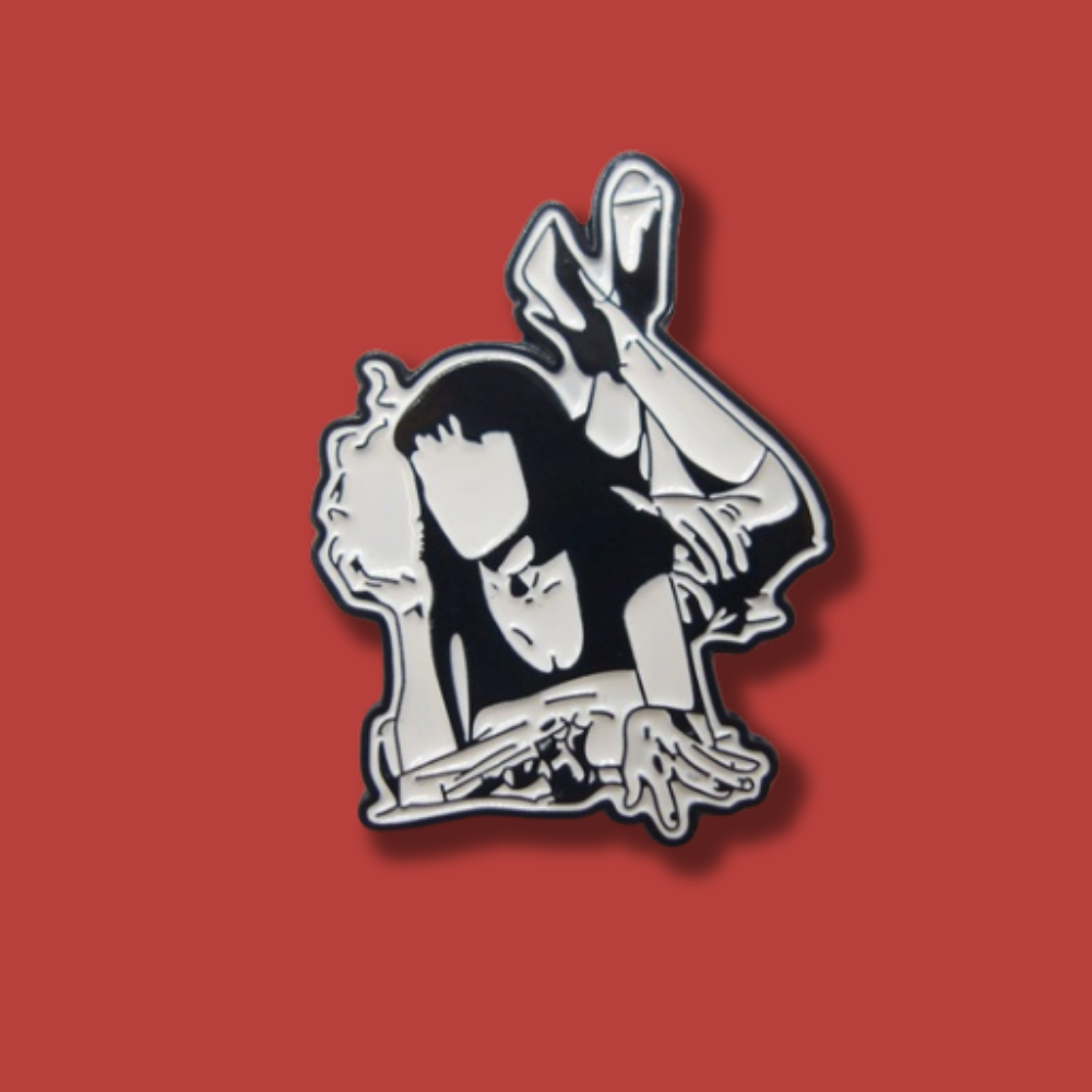 Mia Pulp Fiction Pin