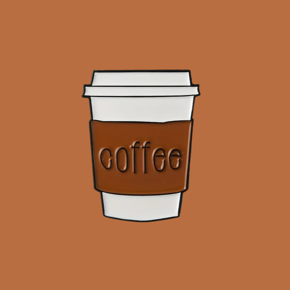 Takeaway Coffee Cup Pin