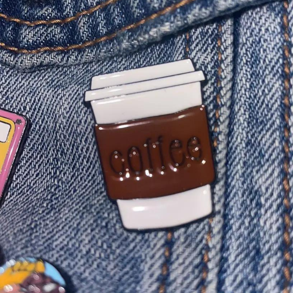 Takeaway Coffee Cup Pin