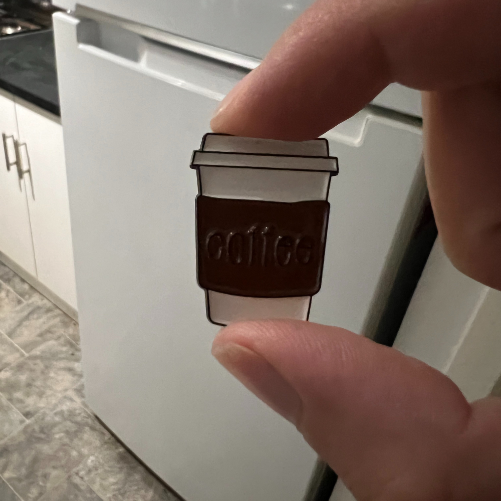 Takeaway Coffee Cup Pin
