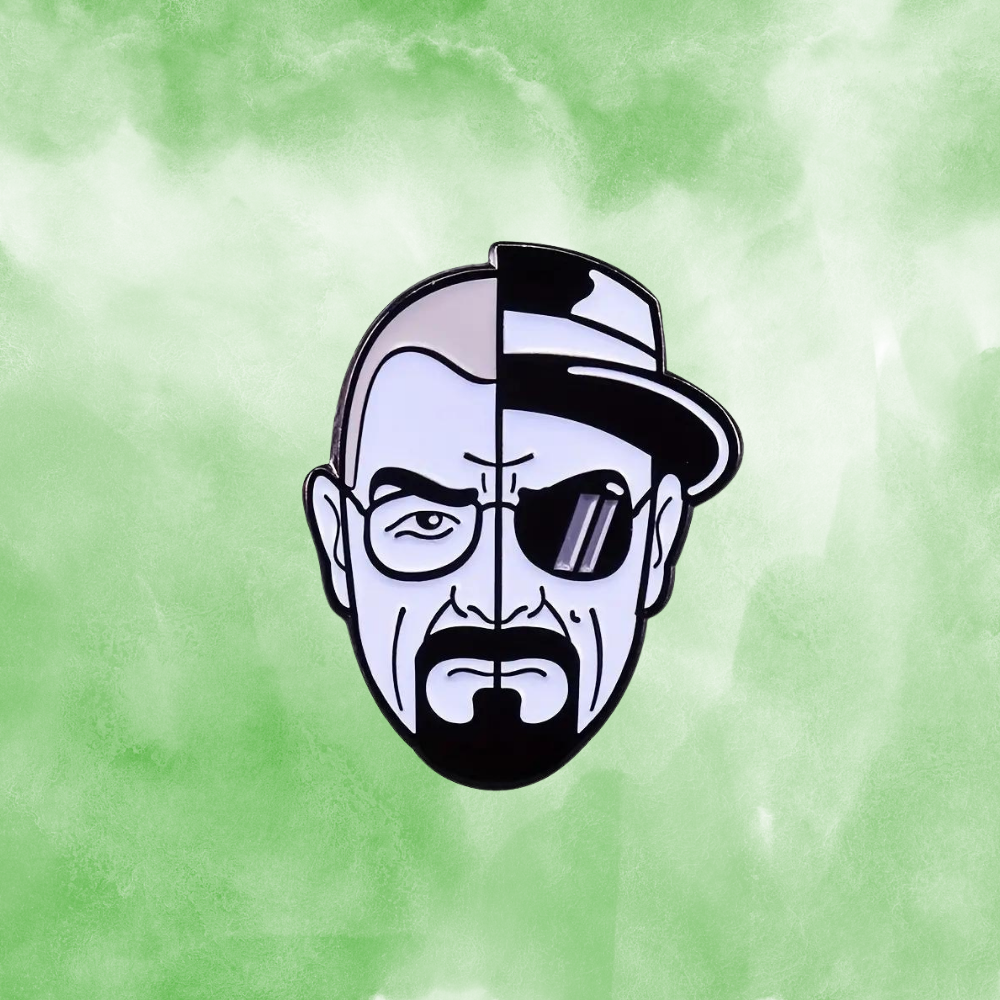 Walter White Heisenberg Antihero Breaking Bad Protagonist Pin