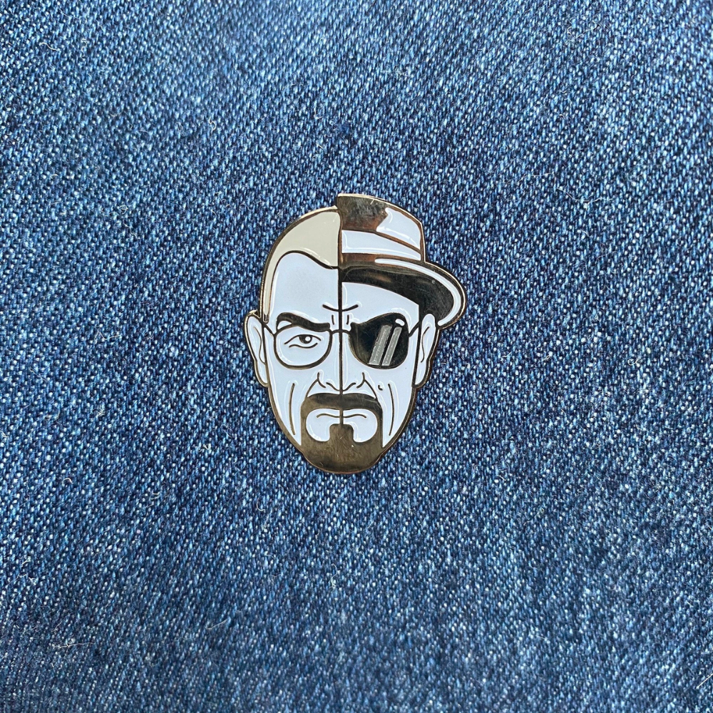 Walter White Heisenberg Antihero Breaking Bad Protagonist Pin