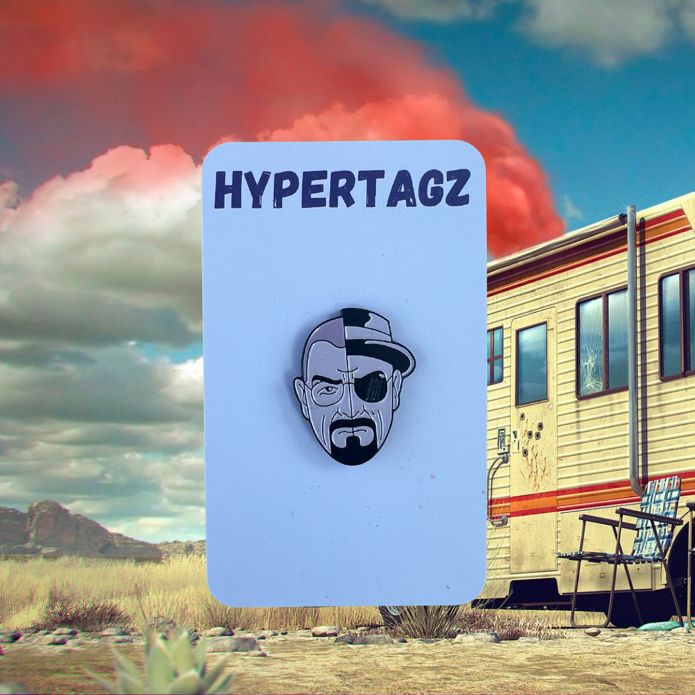 Walter White Heisenberg Antihero Breaking Bad Protagonist Pin