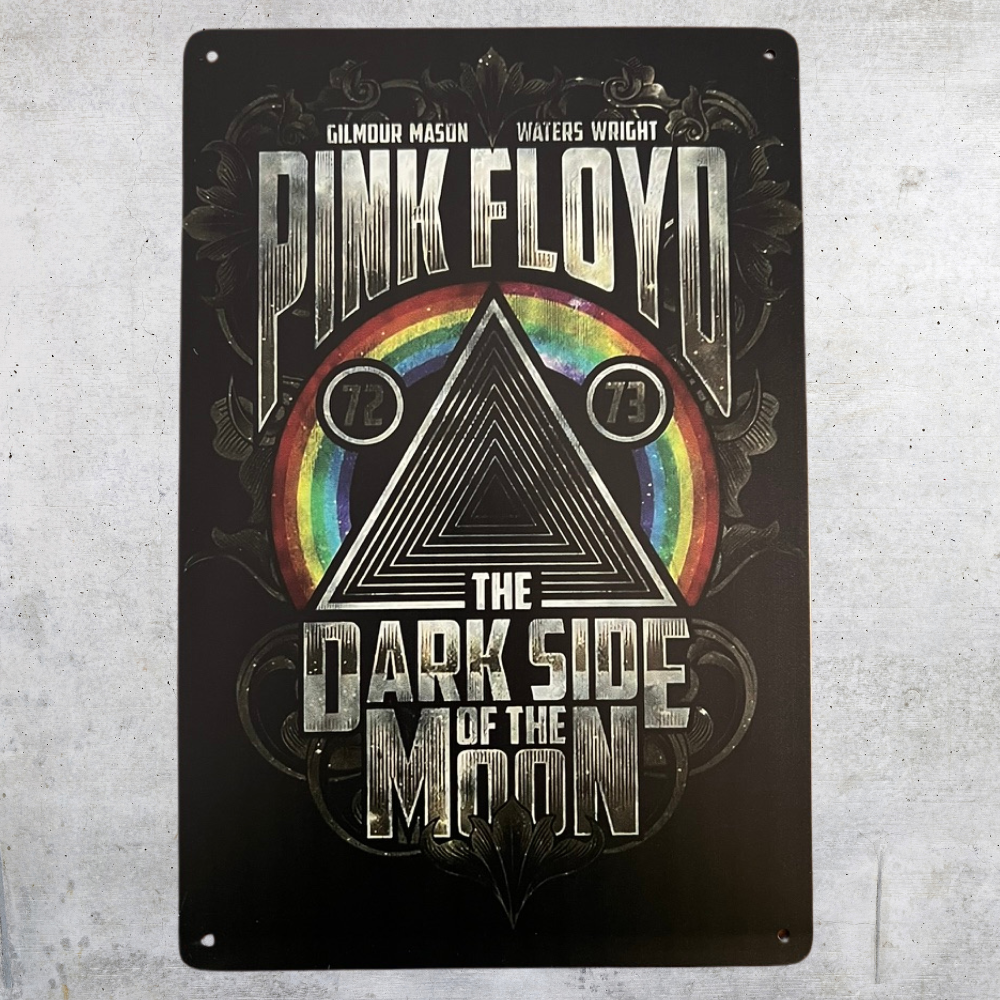 Pink Floyd The Dark Side Of The Moon Metal Tin Poster
