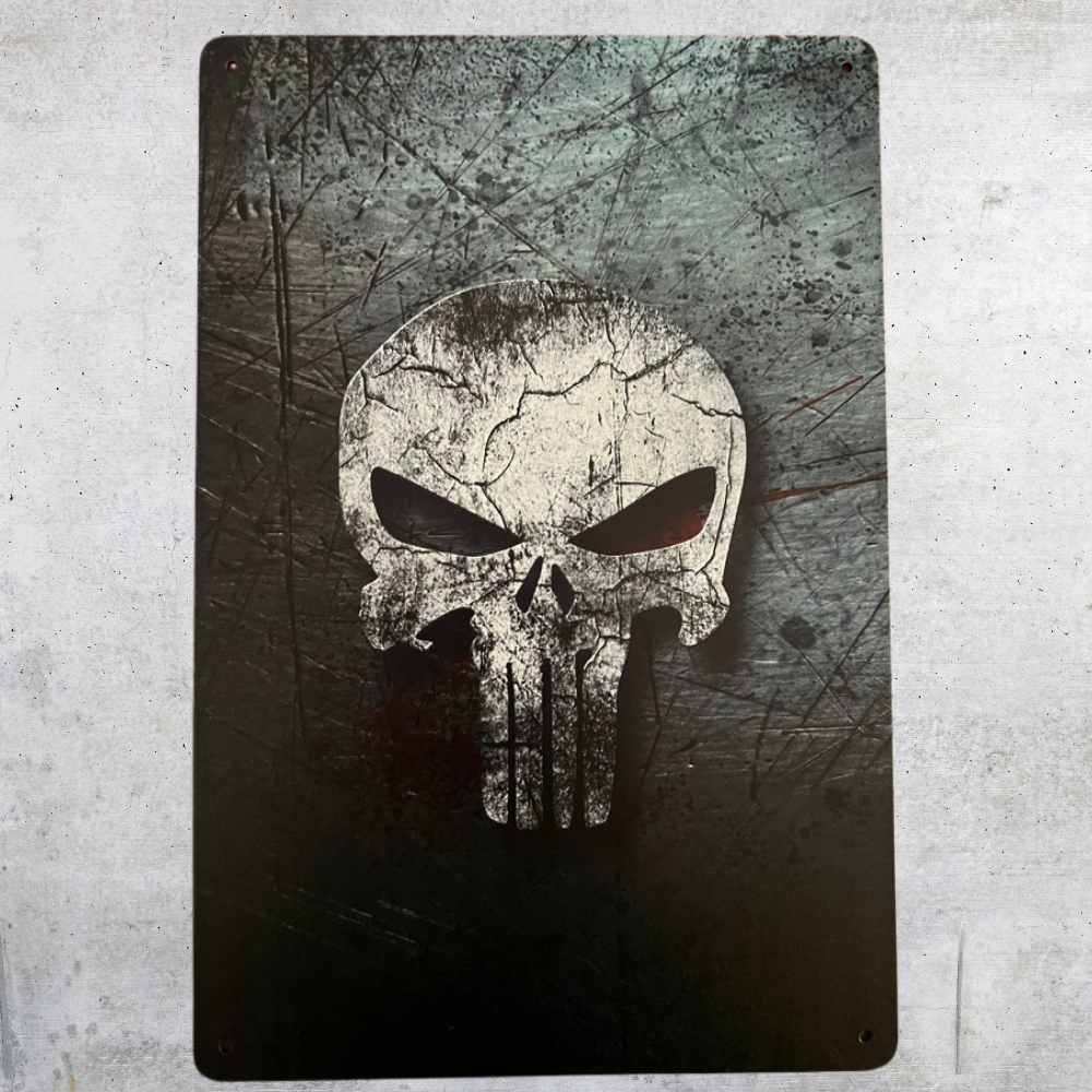 The Punisher Metal Tin Poster