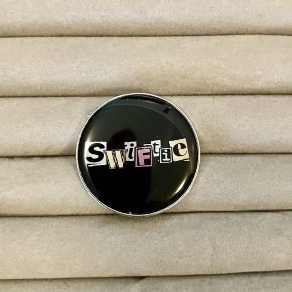 Swiftie Black Pin