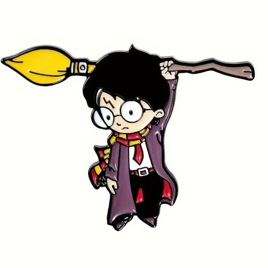 Harry Potter Broom Pin