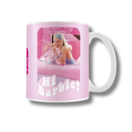 Barbie Movie Hi Barbie White Mug