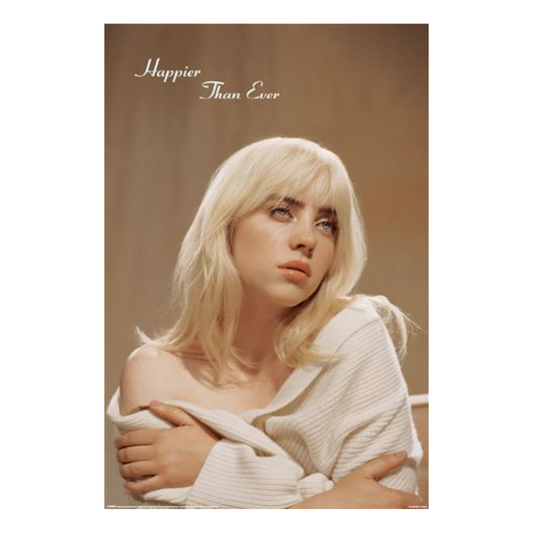 Billie Eilish Happier Than Ever Maxi Poster