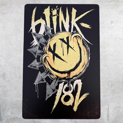 Blink 182 Metal Tin Poster