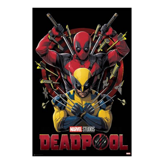 Deadpool And Wolverine Movie Target Maxi Poster