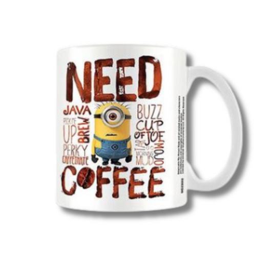 Despicable Me Need Coffee Mug