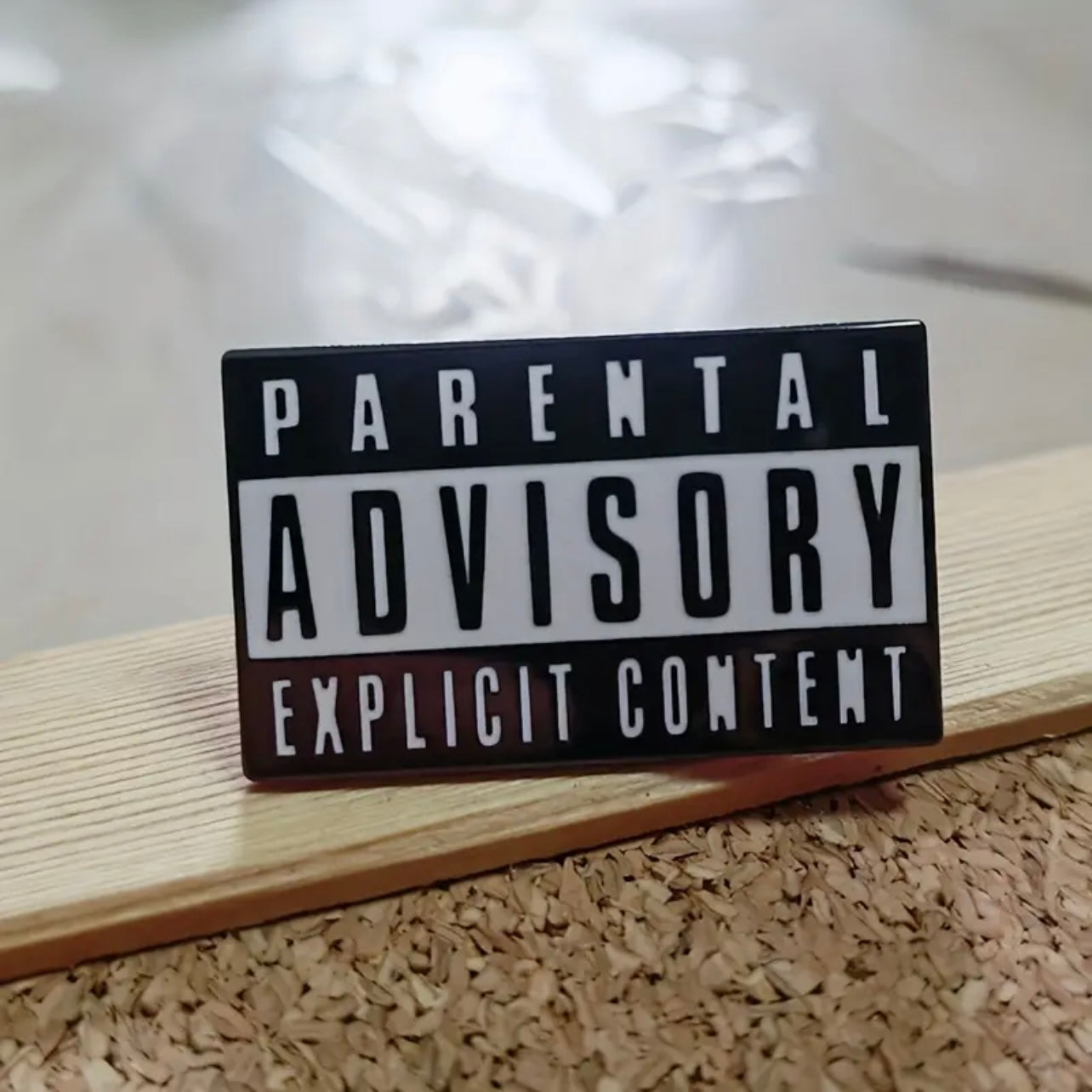 Parental Advisory Explicit Content Pin