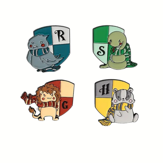 Harry Potter Houses Inspired 4 Pin Set