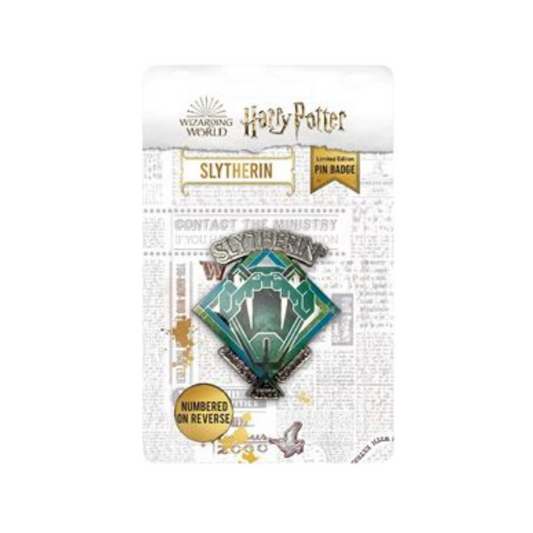 Harry Potter Slytherin House Crest Limited Edition Pin Badge