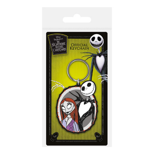 Nightmare Before Christmas Jack & Sally Keyring