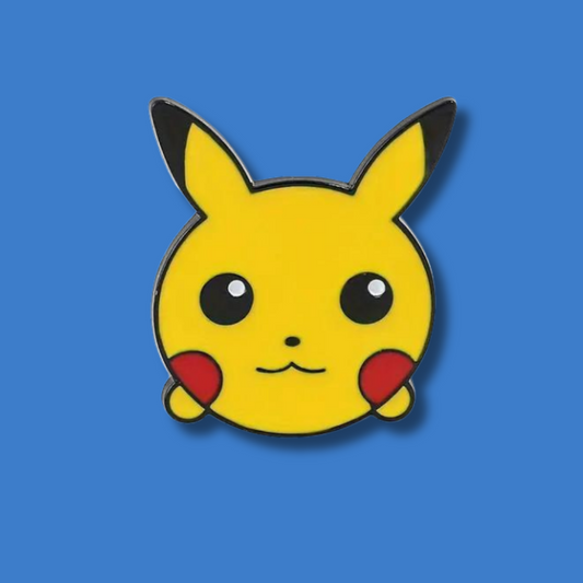 Pikachu Pokemon Face Pin