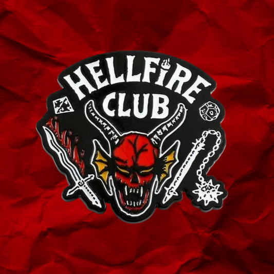 Hellfire Club Stranger Things Pin