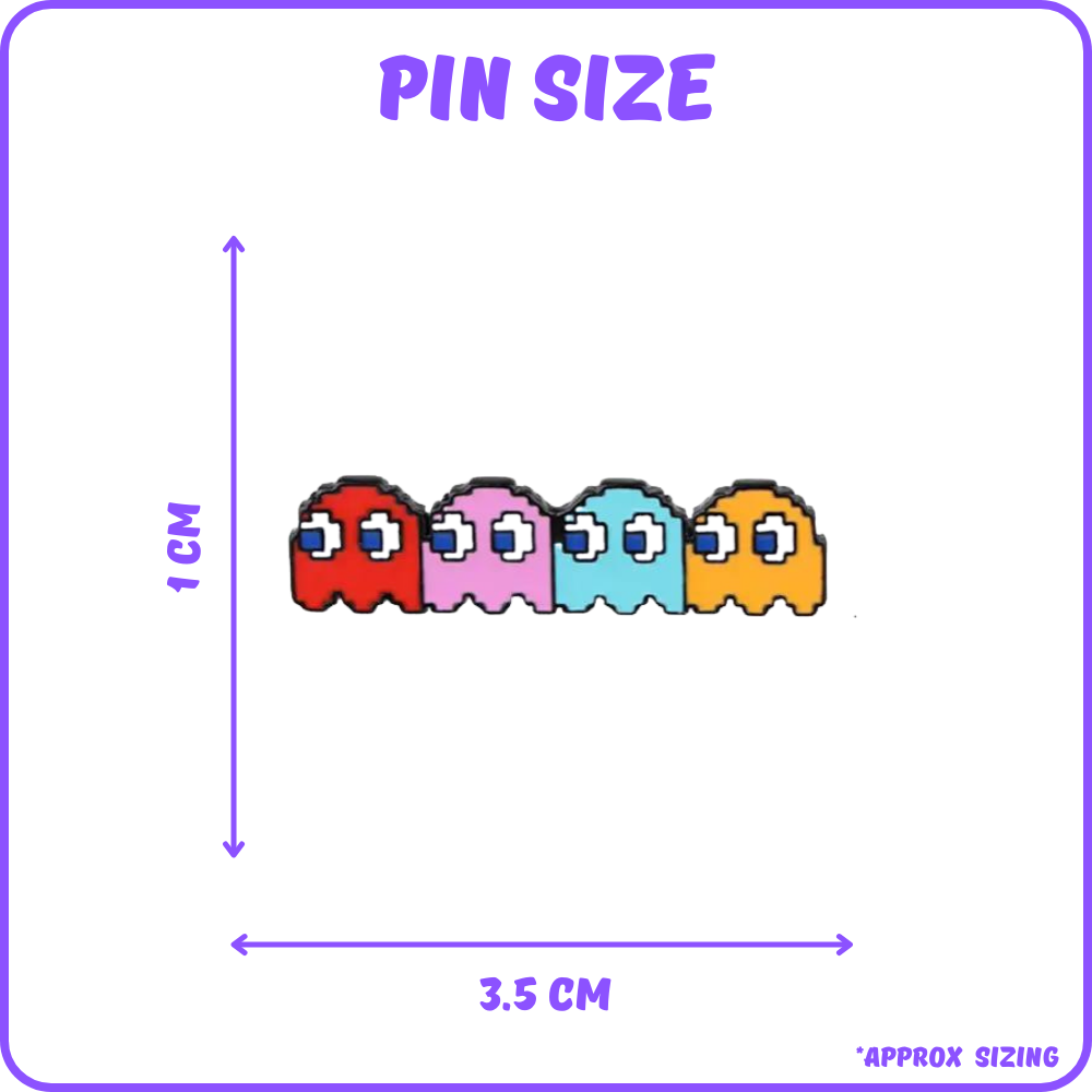Pac Man Ghosts Pin