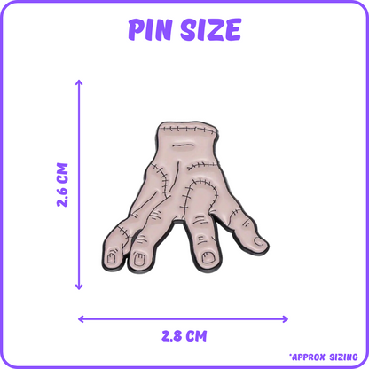 Thing (The Addams Family / Wednesday) Pin