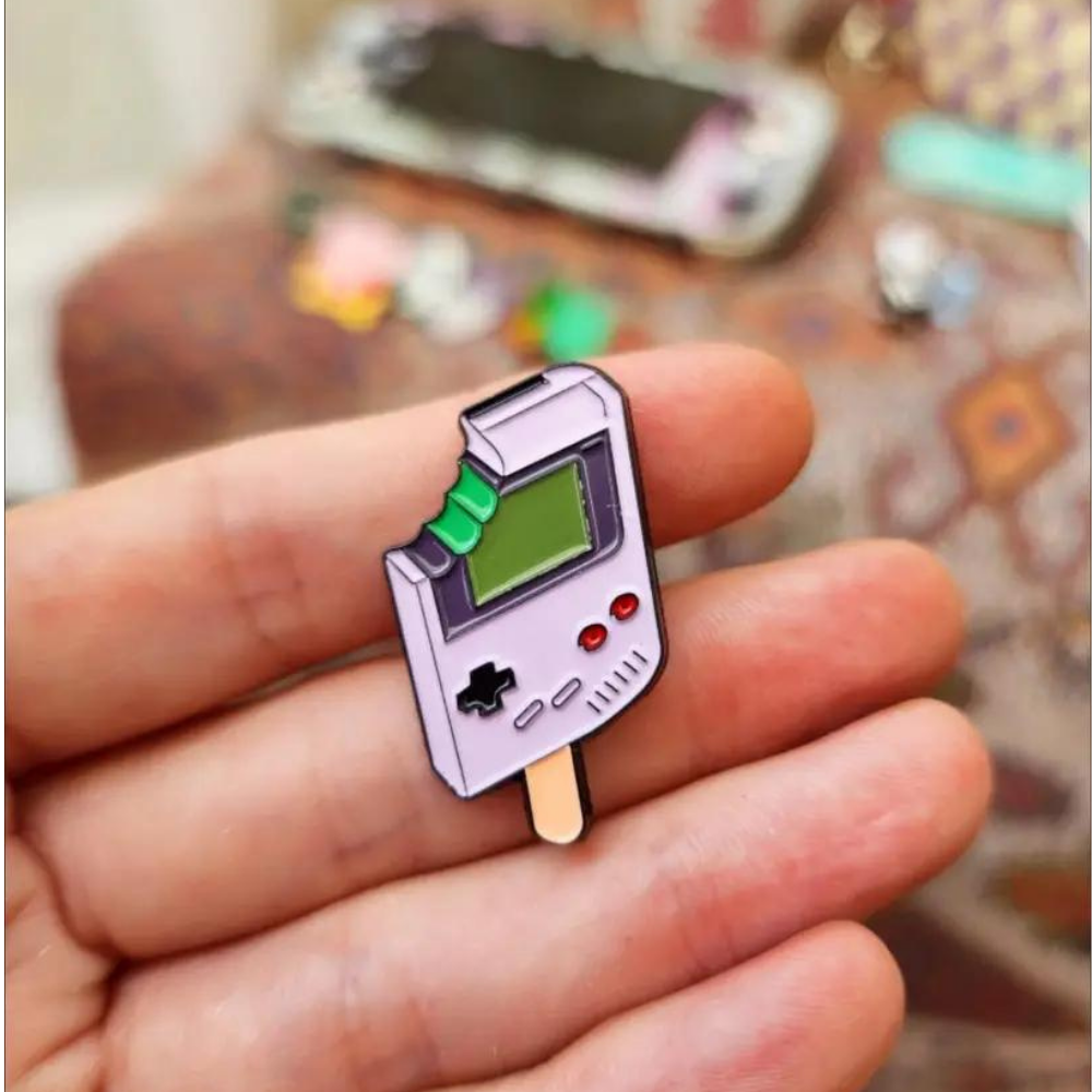 Retro Game Boy Popsicle Pin