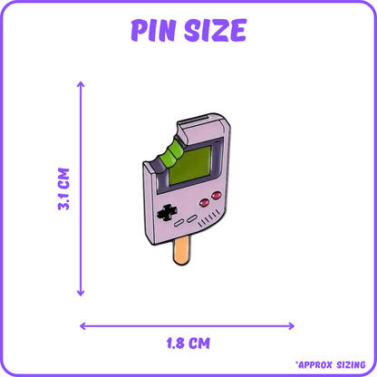 Retro Game Boy Popsicle Pin