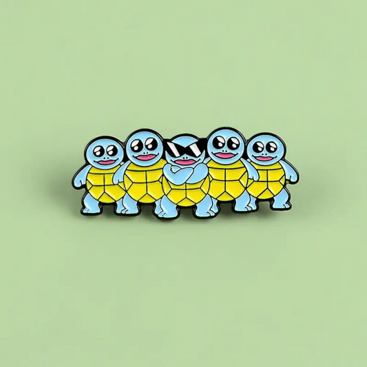 Squirtle Squad Pokemon Pin