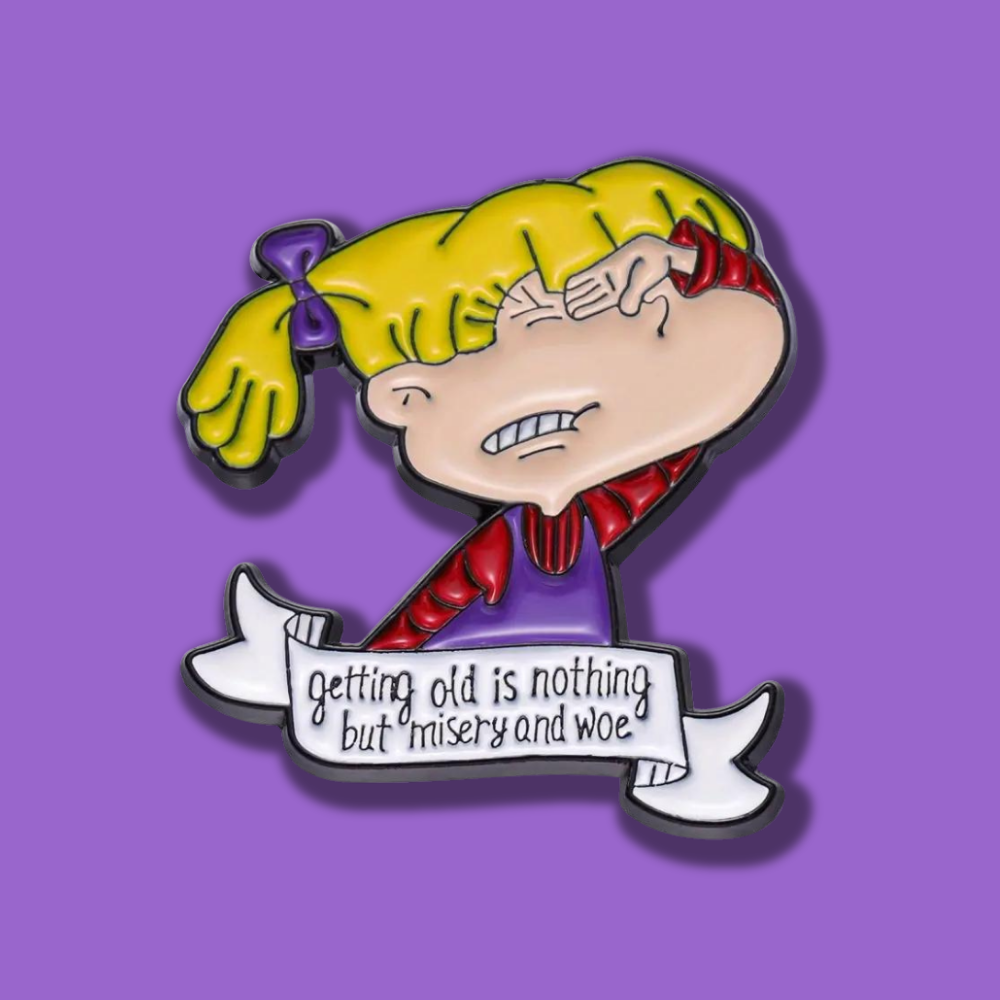 Angelica Pickles Rugrats Pin