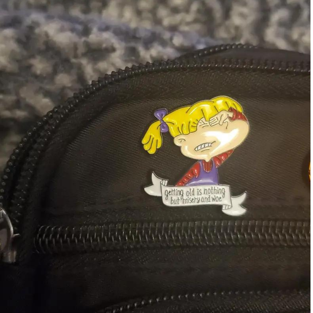 Angelica Pickles Rugrats Pin