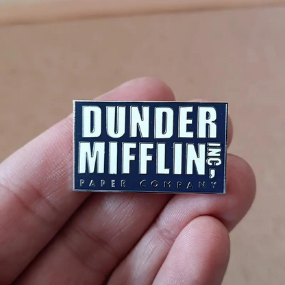 Dunder Mifflin Inc Paper Company The Office Pin