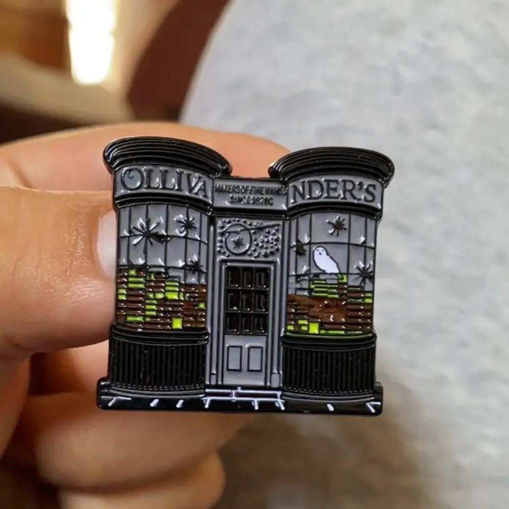 Ollivanders Wand Shop Harry Potter Pin