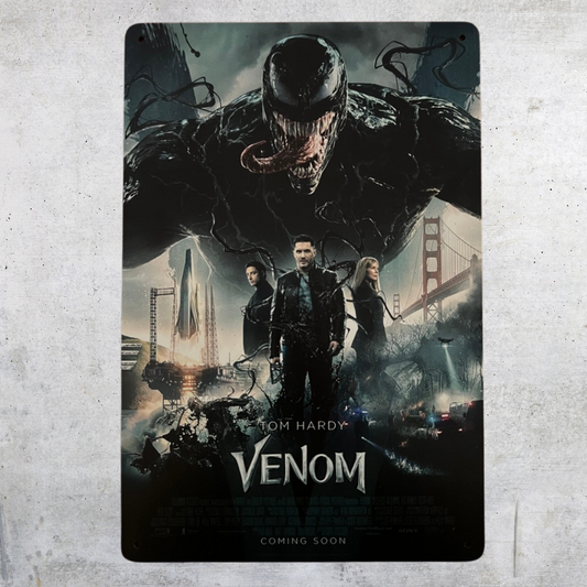 Venom Metal Tin Poster